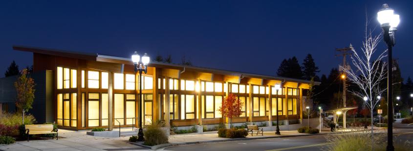 Fern Ridge Service Center Night